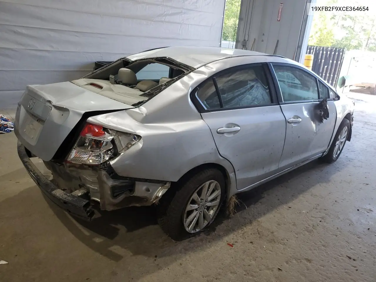2012 Honda Civic Exl VIN: 19XFB2F9XCE364654 Lot: 62507665