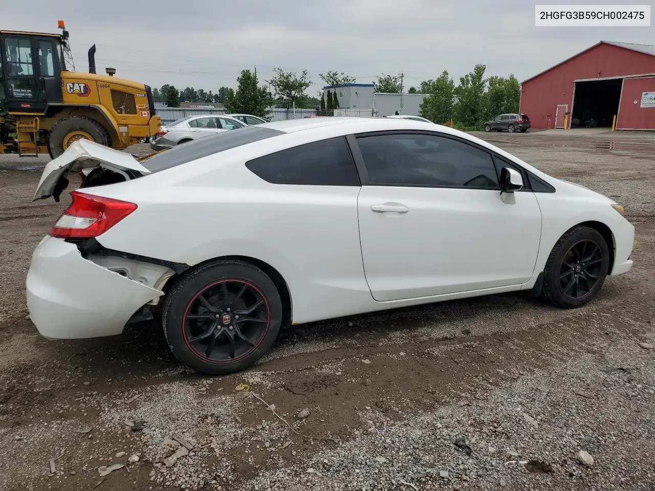 2012 Honda Civic Lx VIN: 2HGFG3B59CH002475 Lot: 62685285