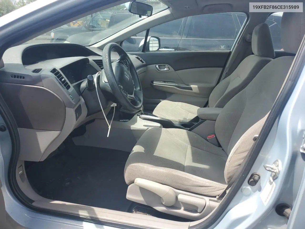 2012 Honda Civic Ex VIN: 19XFB2F86CE315989 Lot: 62688525
