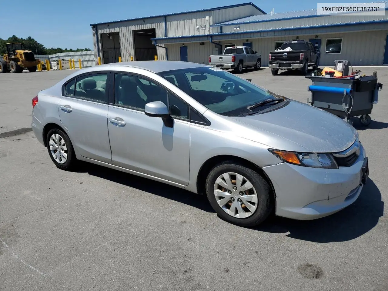 2012 Honda Civic Lx VIN: 19XFB2F56CE387331 Lot: 62845065