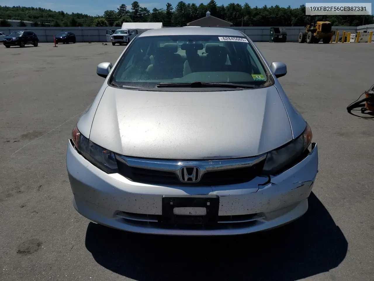 2012 Honda Civic Lx VIN: 19XFB2F56CE387331 Lot: 62845065