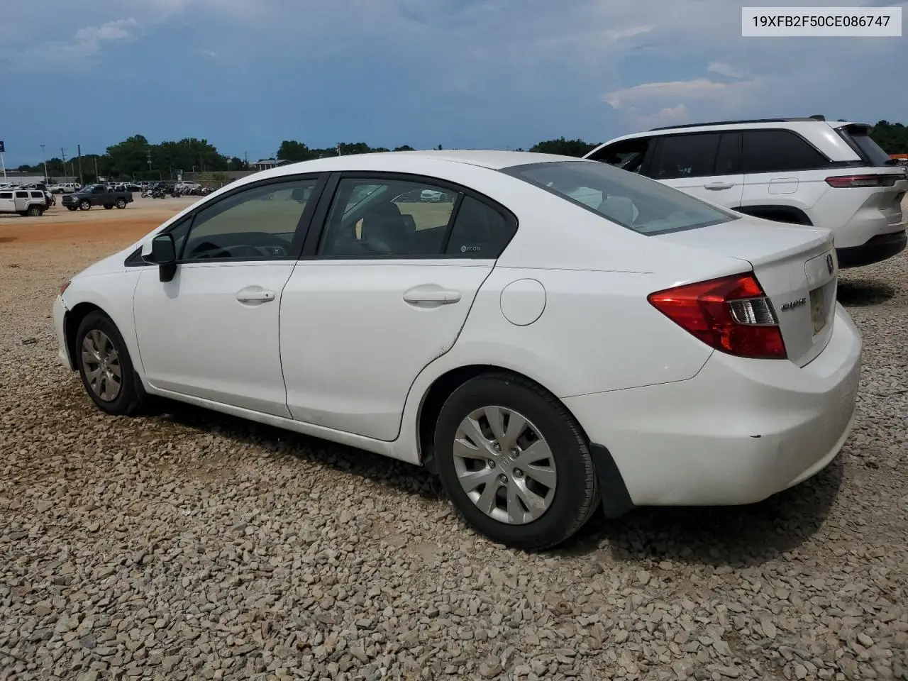 2012 Honda Civic Lx VIN: 19XFB2F50CE086747 Lot: 62897845