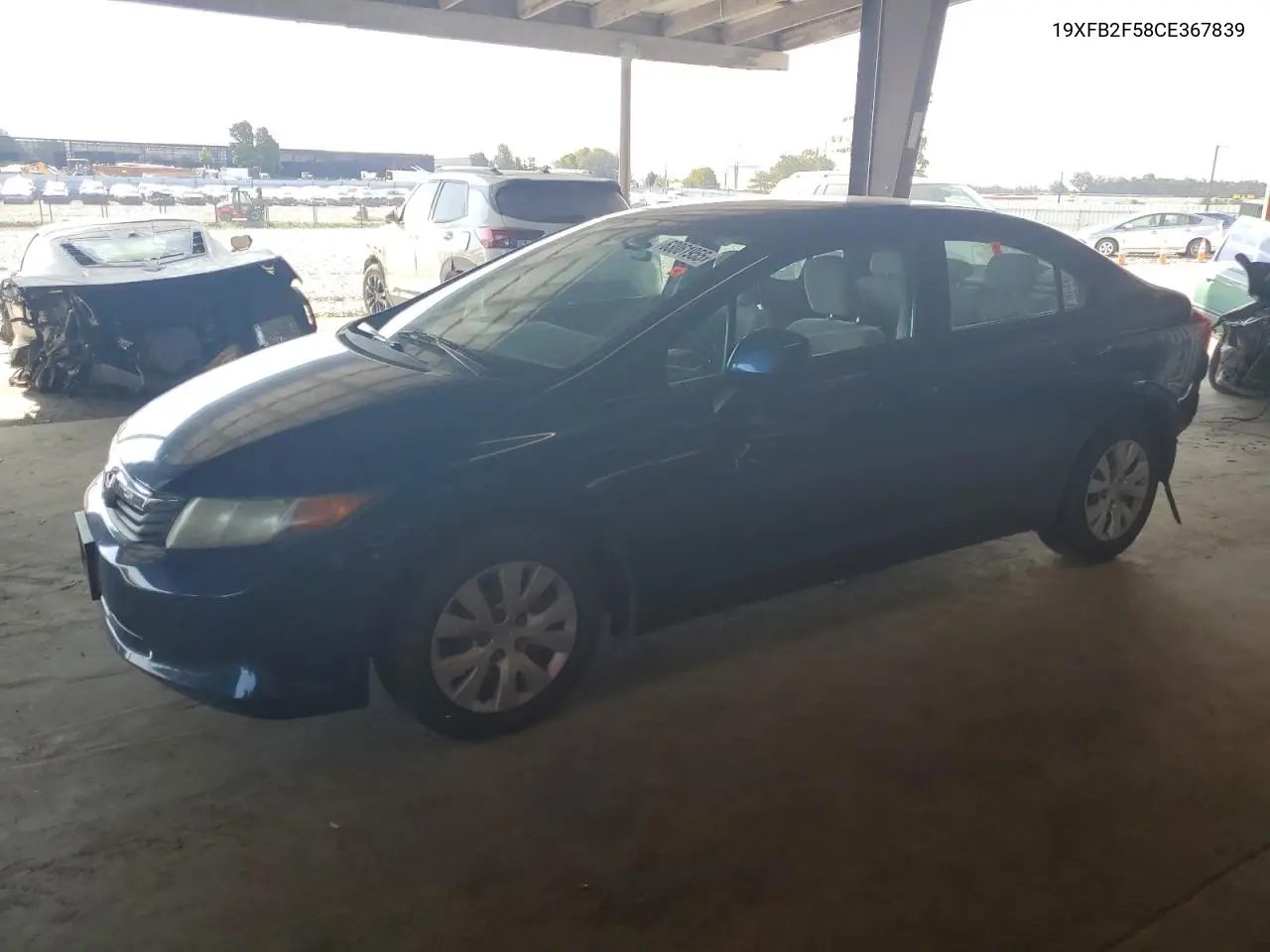 19xfb2f58ce367839 19XFB2F58CE367839 2012 Honda Civic Lx