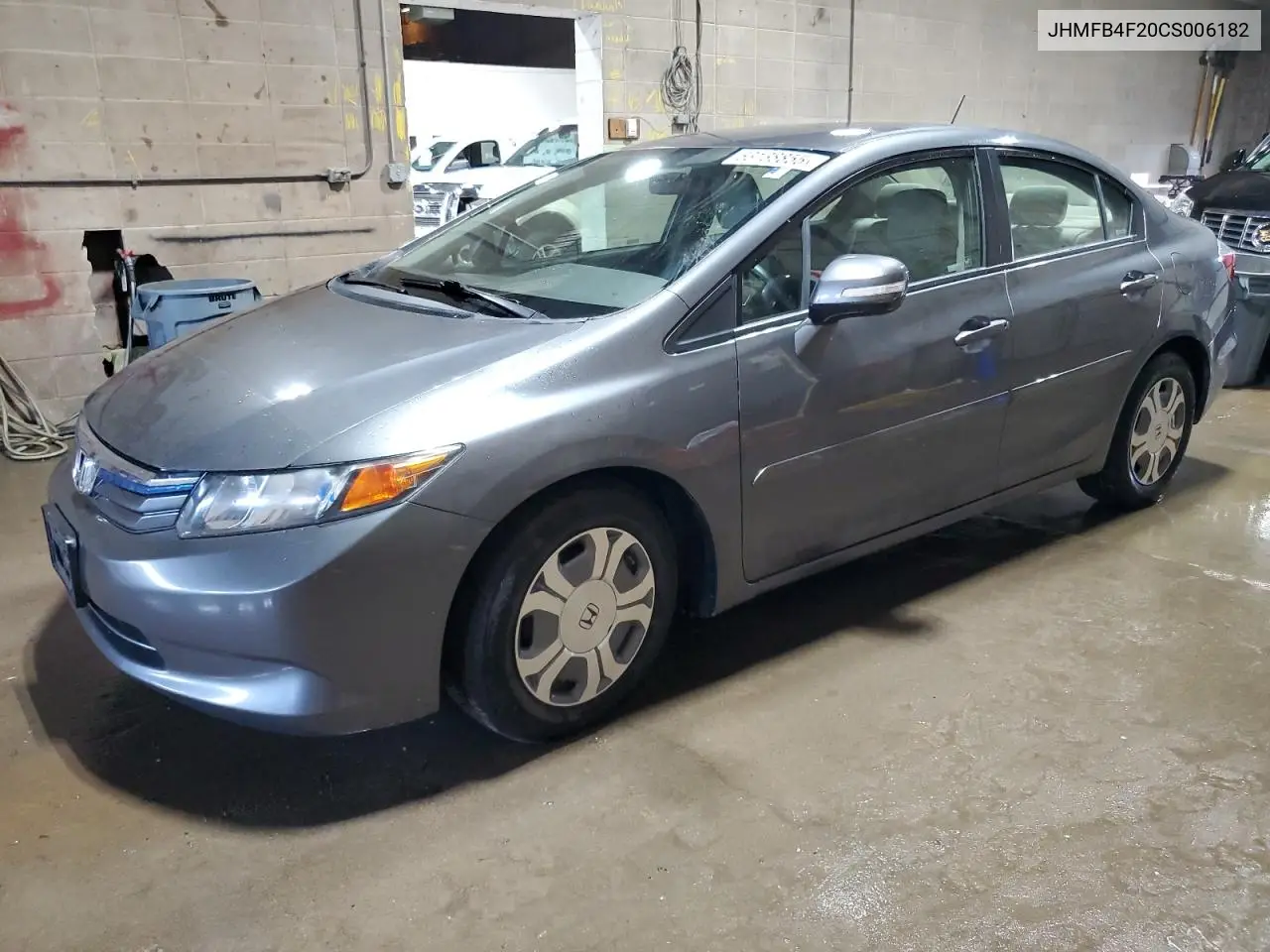 2012 Honda Civic Hybrid VIN: JHMFB4F20CS006182 Lot: 63138855