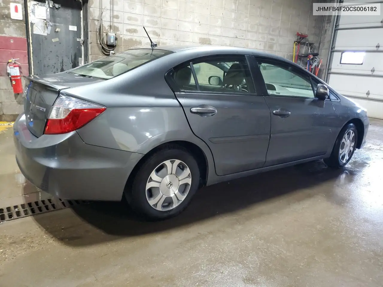 2012 Honda Civic Hybrid VIN: JHMFB4F20CS006182 Lot: 63138855