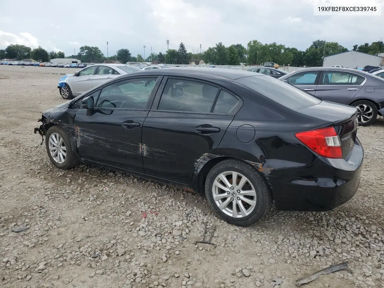 2012 Honda Civic Ex VIN: 19XFB2F8XCE339745 Lot: 63243855