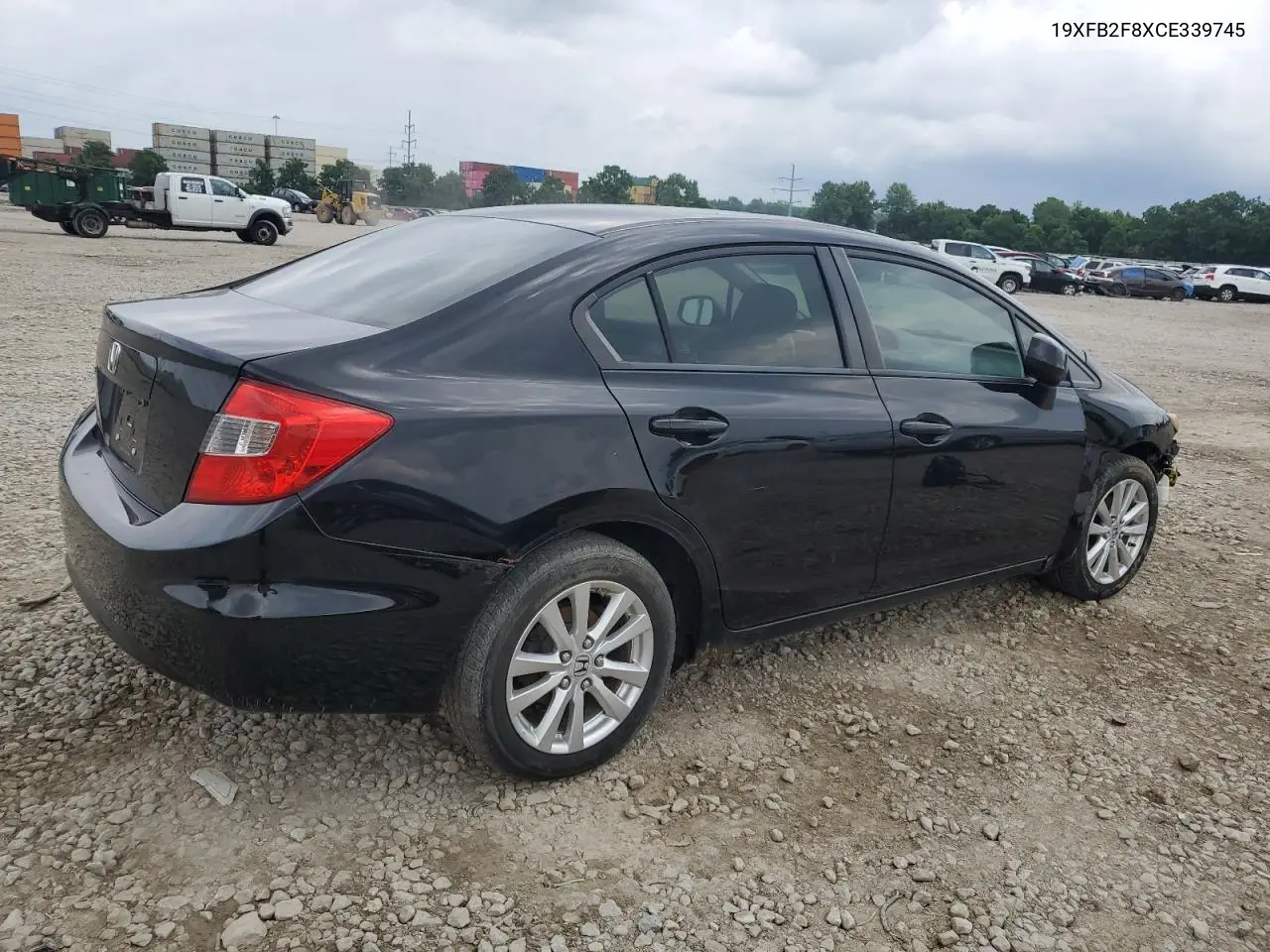 2012 Honda Civic Ex VIN: 19XFB2F8XCE339745 Lot: 63243855