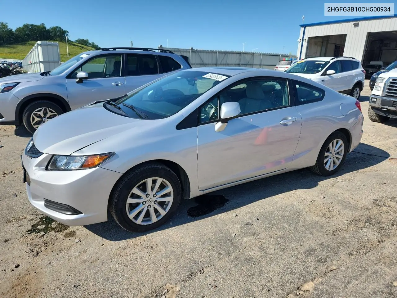2012 Honda Civic Exl VIN: 2HGFG3B10CH500934 Lot: 63425605