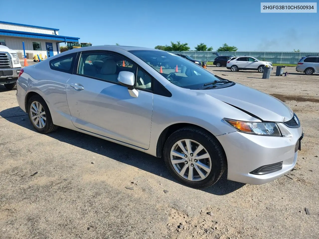 2012 Honda Civic Exl VIN: 2HGFG3B10CH500934 Lot: 63425605