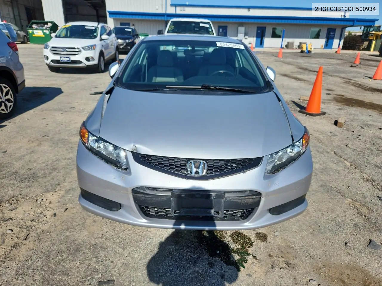 2012 Honda Civic Exl VIN: 2HGFG3B10CH500934 Lot: 63425605