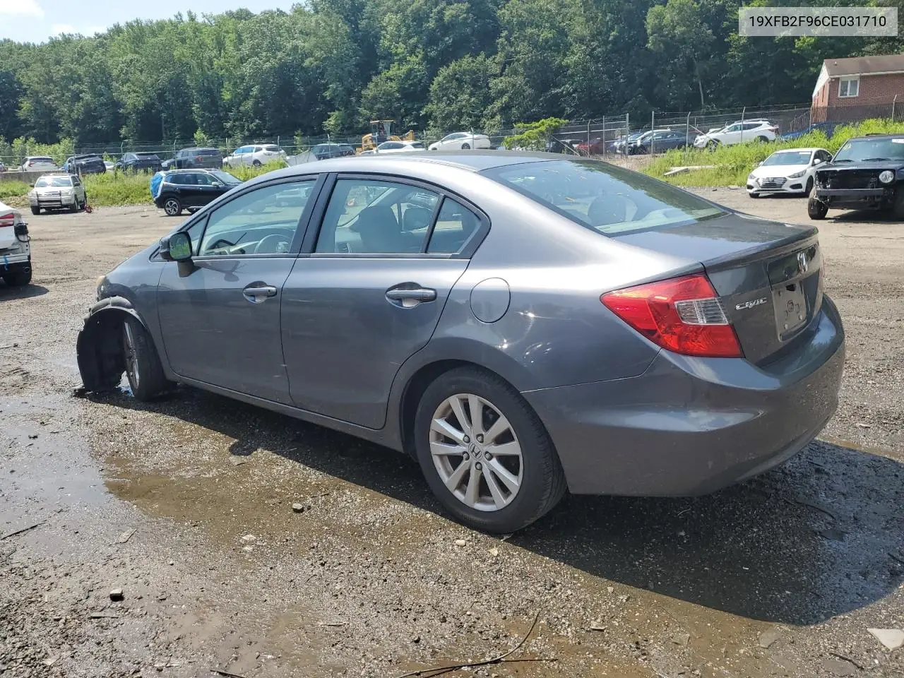 2012 Honda Civic Exl VIN: 19XFB2F96CE031710 Lot: 63762935