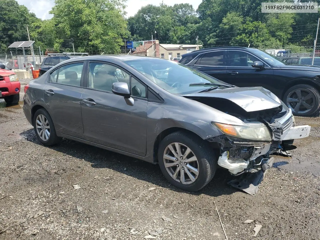 2012 Honda Civic Exl VIN: 19XFB2F96CE031710 Lot: 63762935