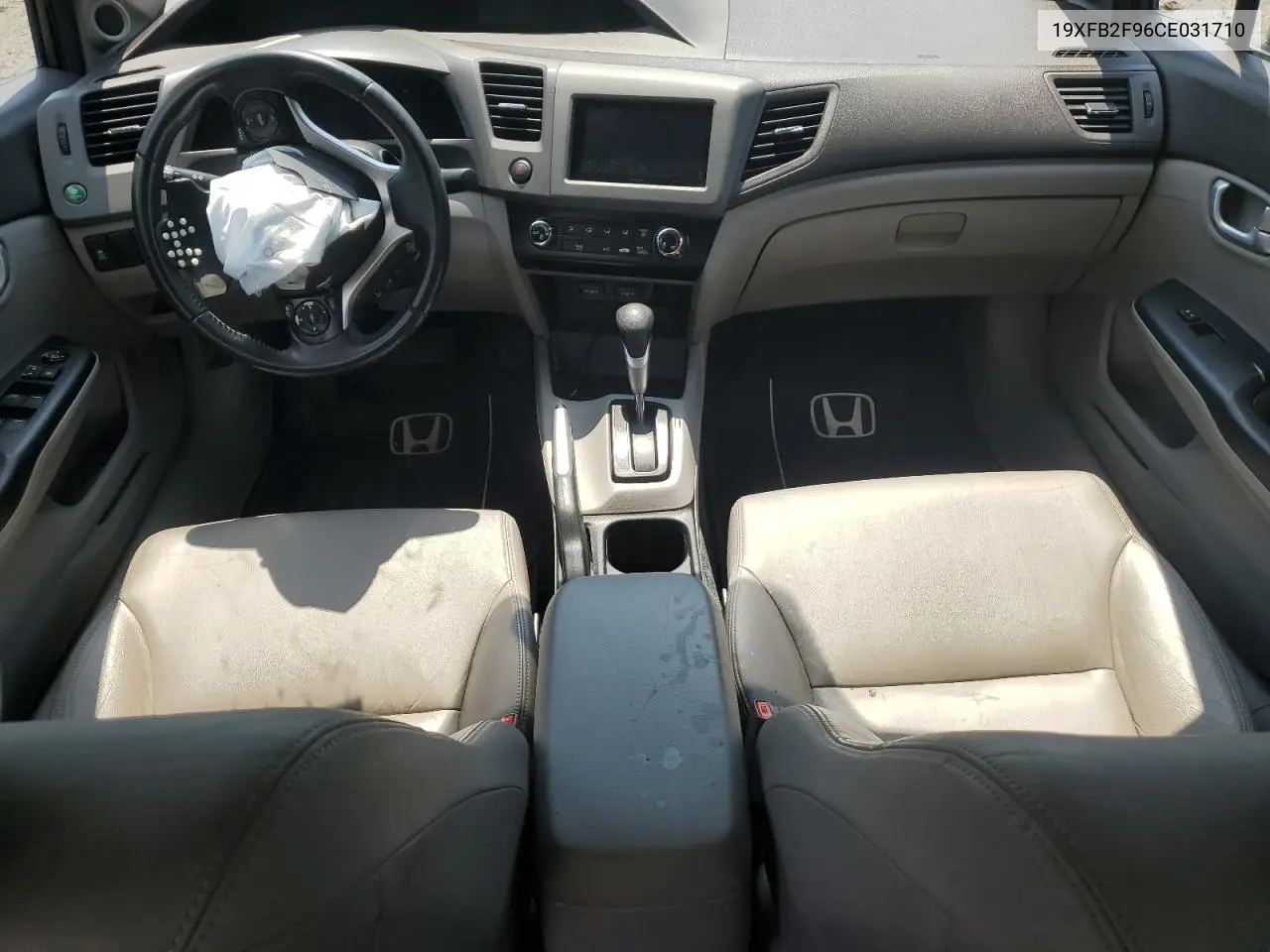 2012 Honda Civic Exl VIN: 19XFB2F96CE031710 Lot: 63762935