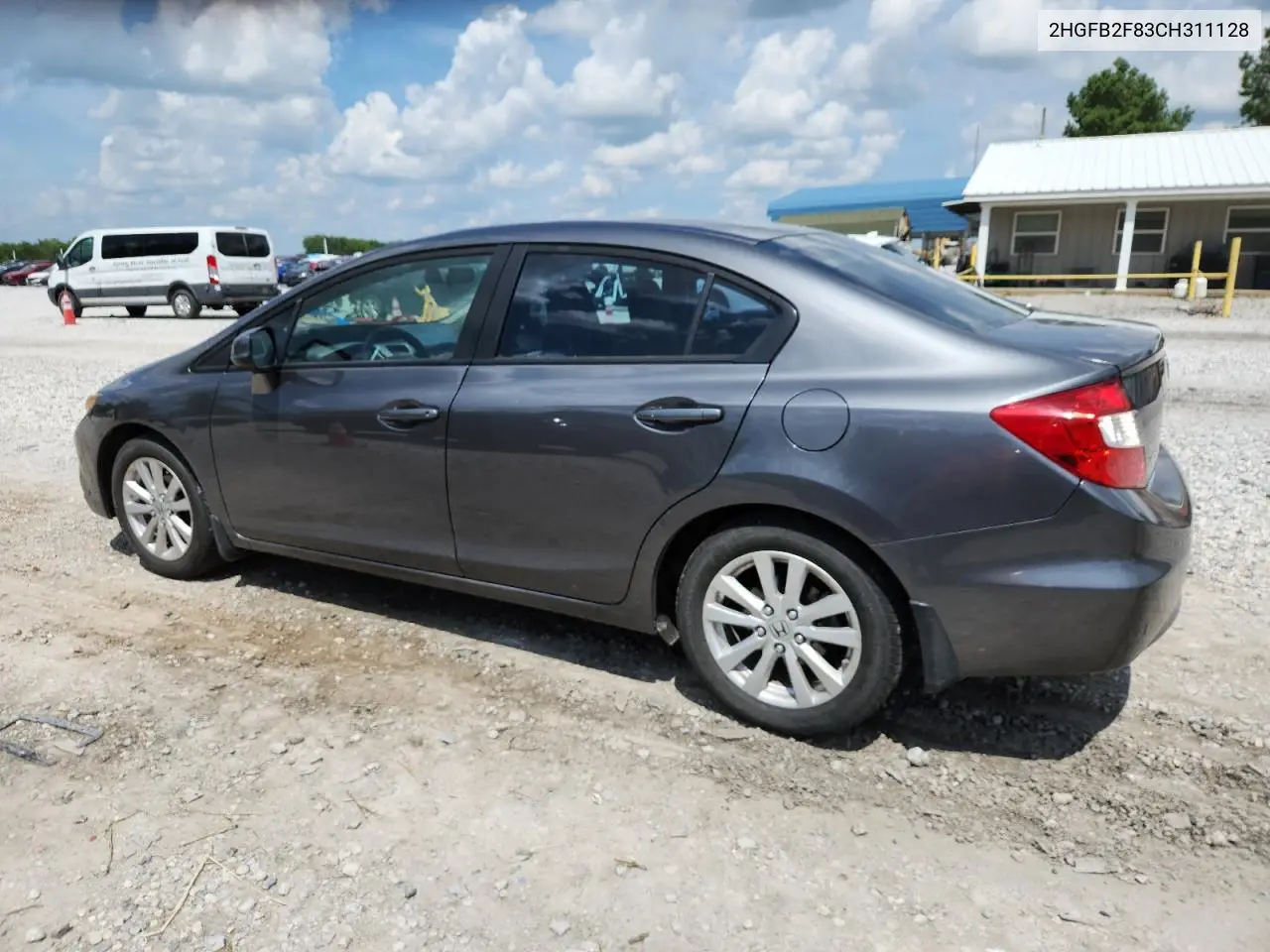 2012 Honda Civic Ex VIN: 2HGFB2F83CH311128 Lot: 64328555