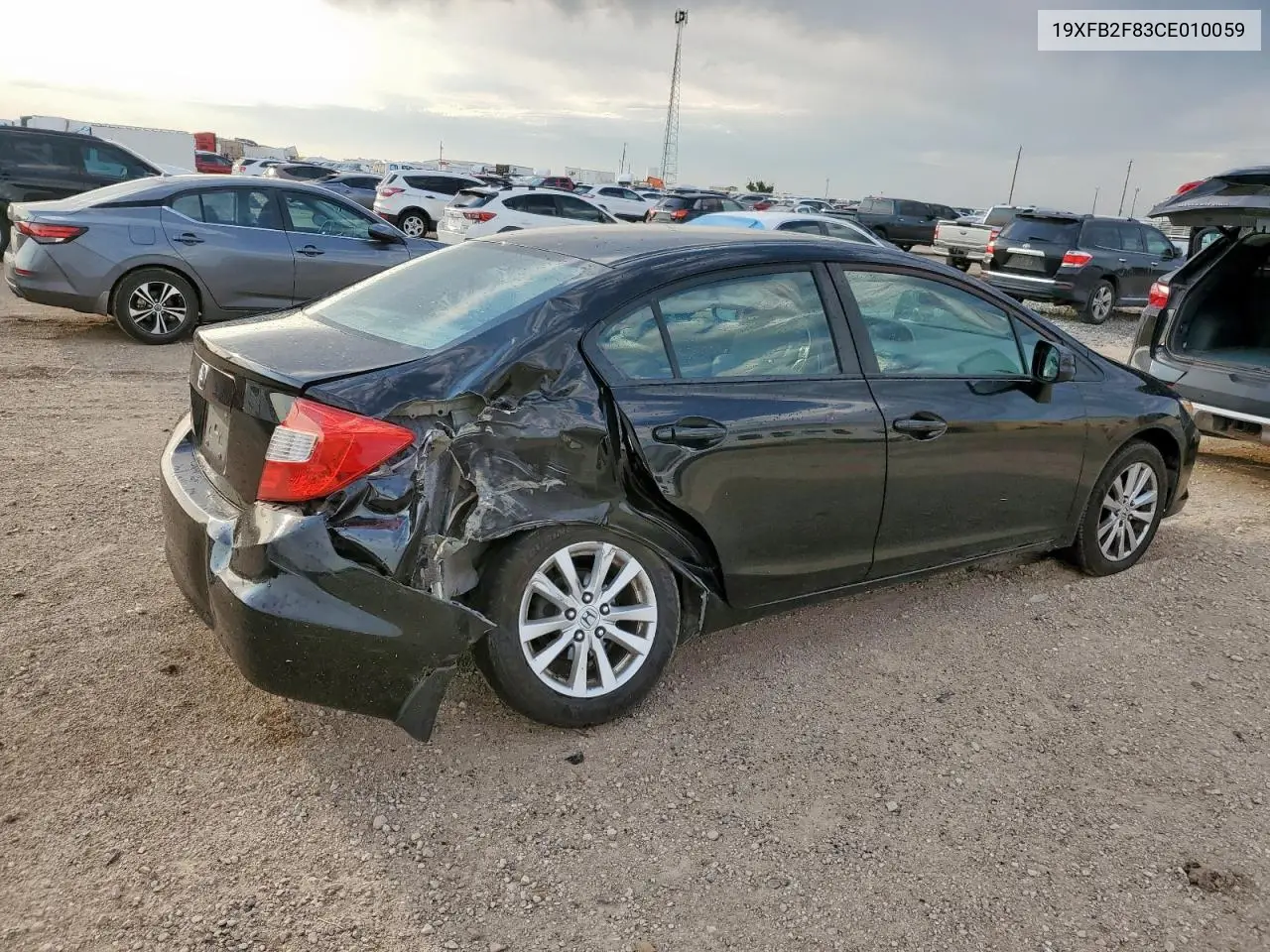 19xfb2f83ce010059 19XFB2F83CE010059 2012 Honda Civic Ex