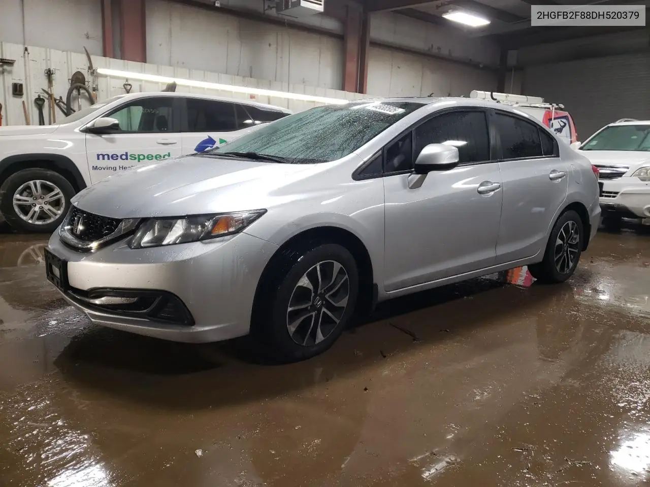 2013 Honda Civic Ex VIN: 2HGFB2F88DH520379 Lot: 44938505