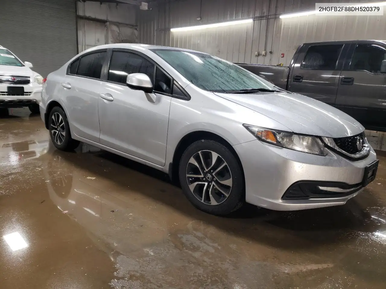 2013 Honda Civic Ex VIN: 2HGFB2F88DH520379 Lot: 44938505