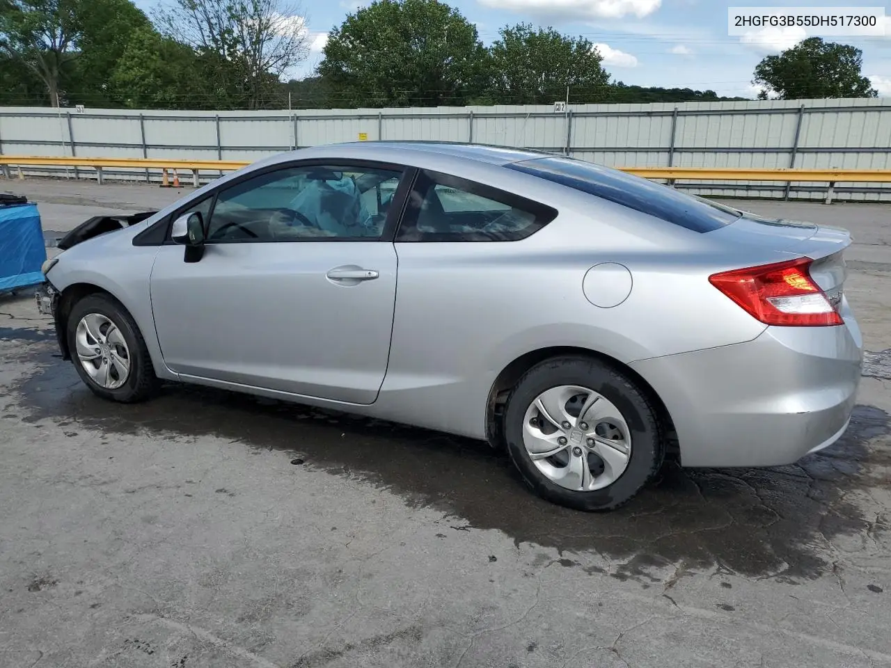 2013 Honda Civic Lx VIN: 2HGFG3B55DH517300 Lot: 55486385