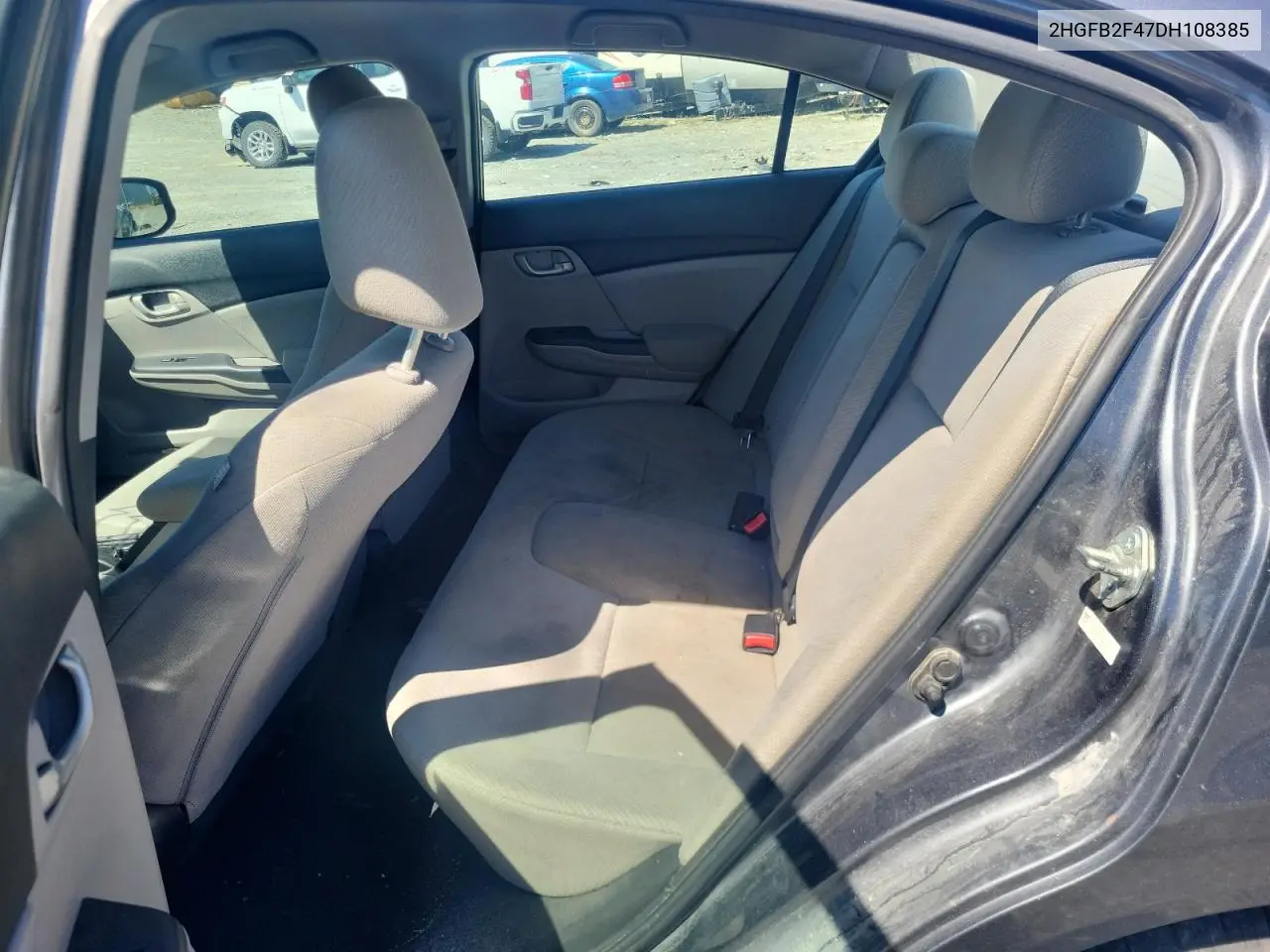 2013 Honda Civic Lx VIN: 2HGFB2F47DH108385 Lot: 55720035