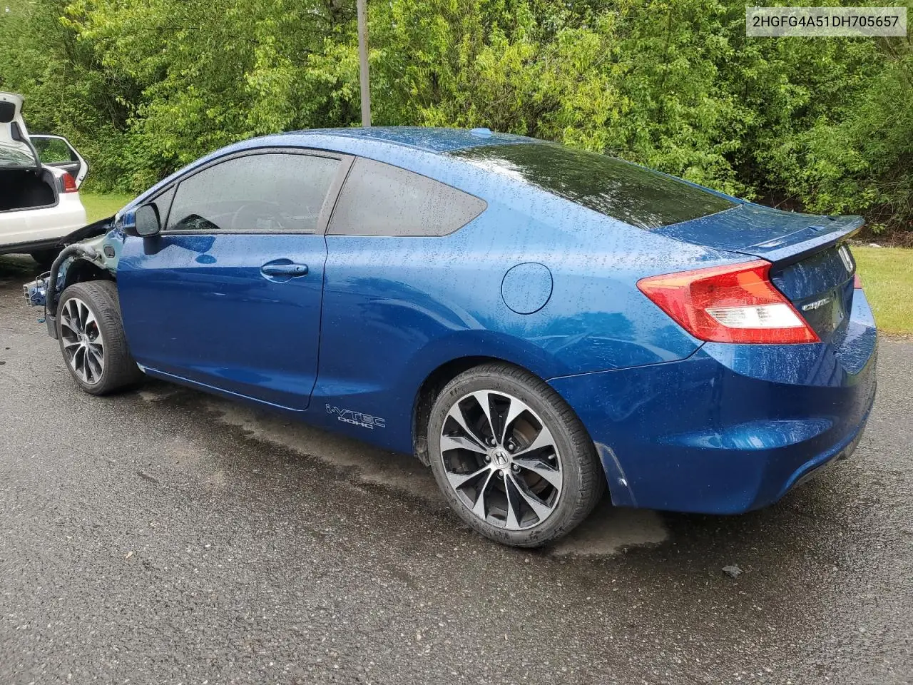2013 Honda Civic Si VIN: 2HGFG4A51DH705657 Lot: 56499885