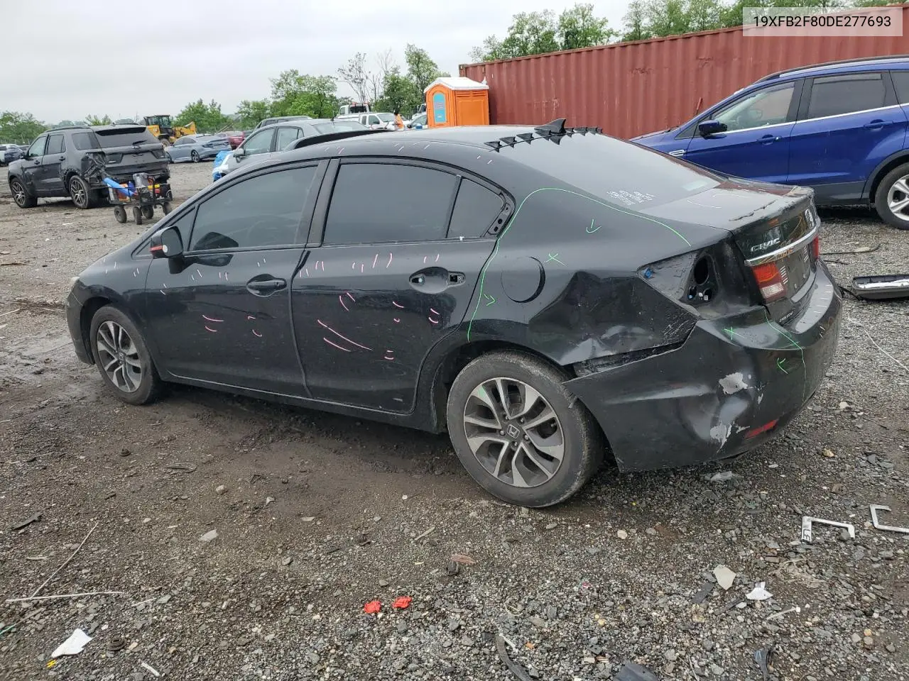 2013 Honda Civic Ex VIN: 19XFB2F80DE277693 Lot: 56504145