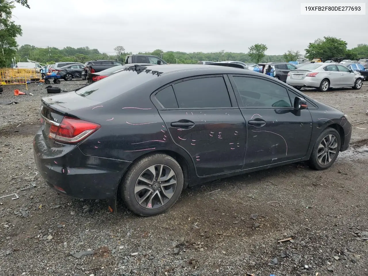 2013 Honda Civic Ex VIN: 19XFB2F80DE277693 Lot: 56504145