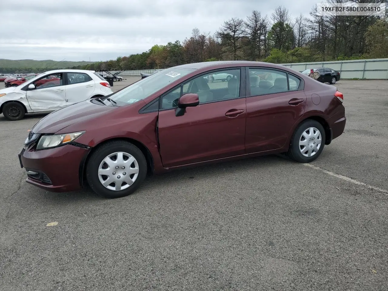 2013 Honda Civic Lx VIN: 19XFB2F58DE004510 Lot: 56802995
