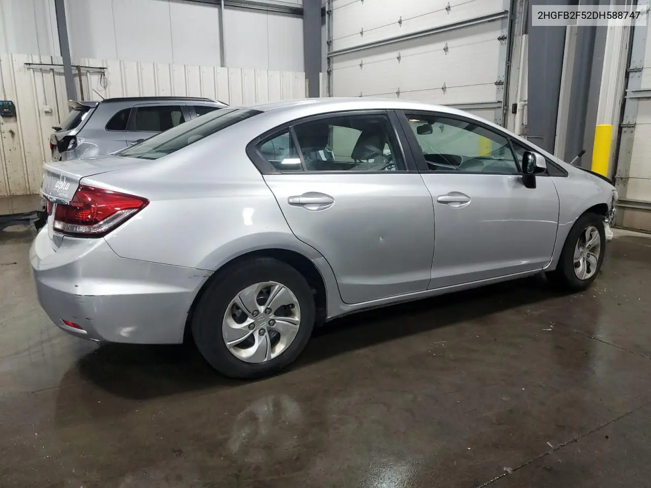2hgfb2f52dh588747 2HGFB2F52DH588747 2013 Honda Civic Lx
