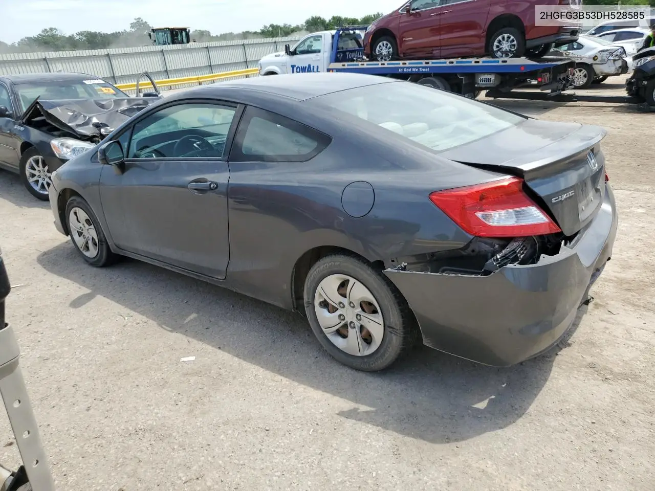 2hgfg3b53dh528585 2HGFG3B53DH528585 2013 Honda Civic Lx