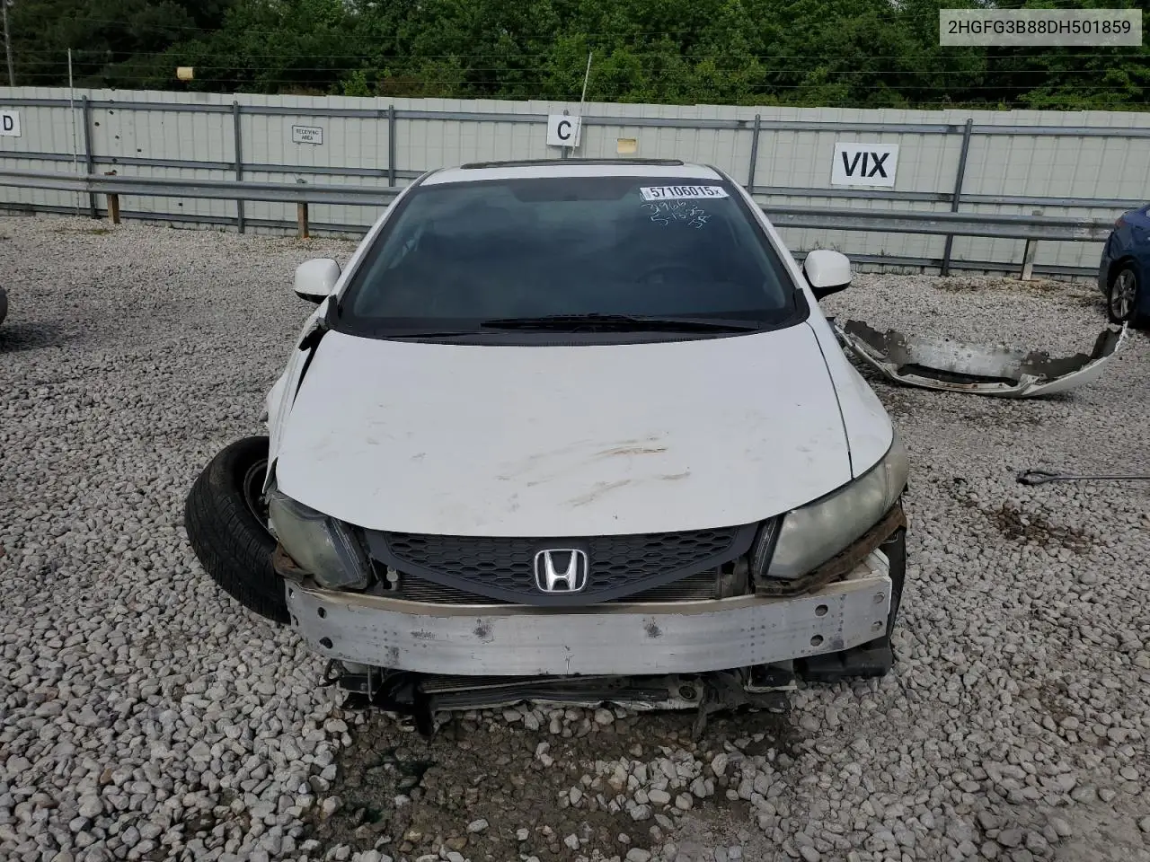 2hgfg3b88dh501859 2HGFG3B88DH501859 2013 Honda Civic Ex