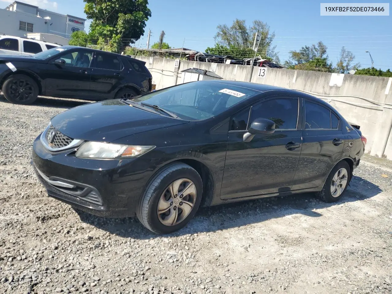 19xfb2f52de073466 19XFB2F52DE073466 2013 Honda Civic Lx