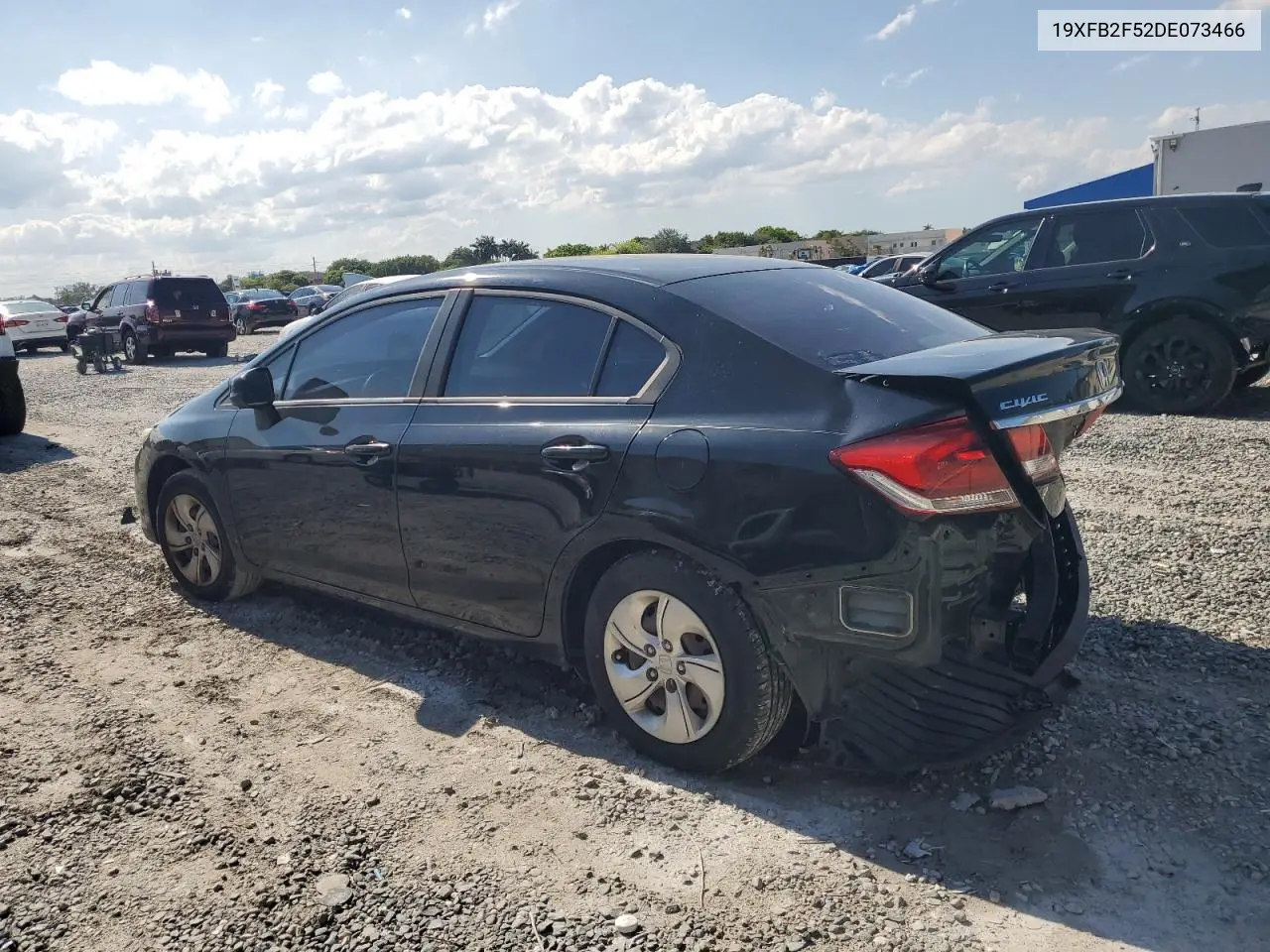 19xfb2f52de073466 19XFB2F52DE073466 2013 Honda Civic Lx