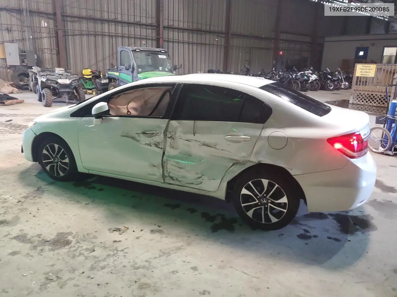 2013 Honda Civic Exl VIN: 19XFB2F99DE200085 Lot: 62270745