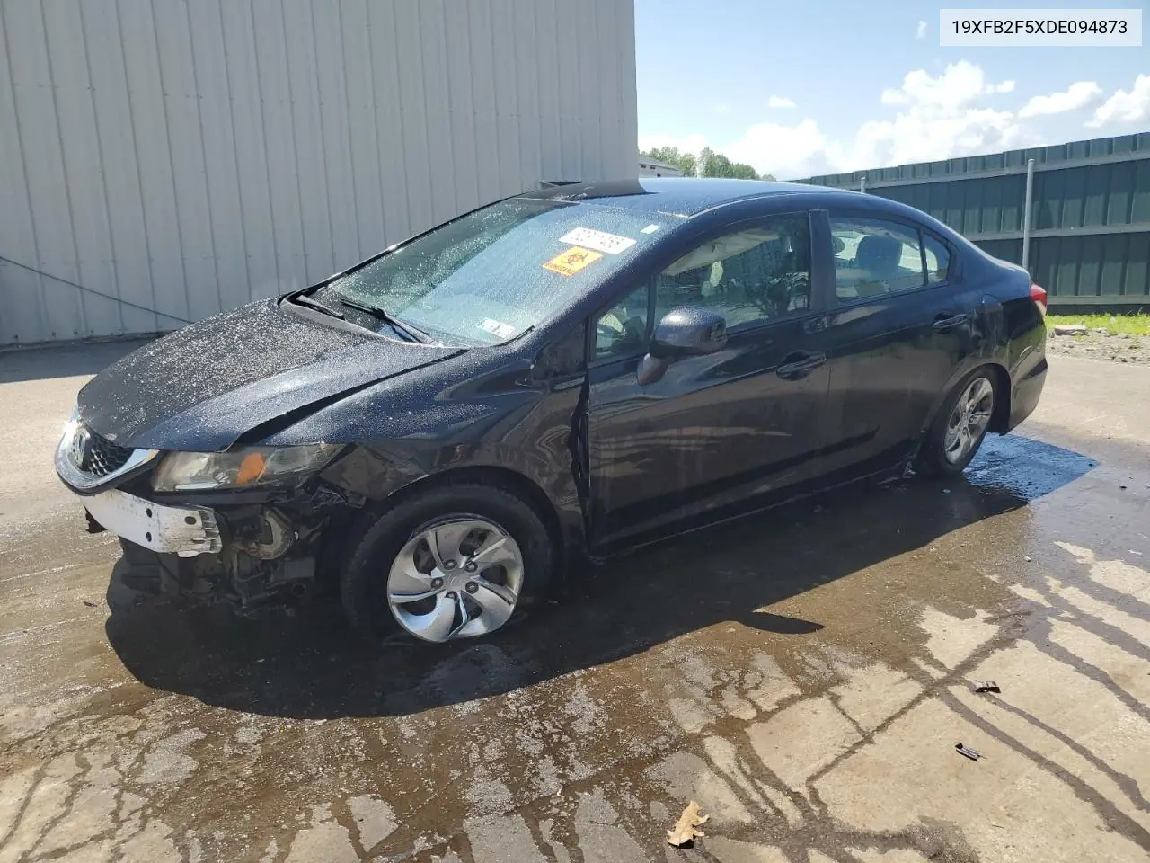 2013 Honda Civic Lx VIN: 19XFB2F5XDE094873 Lot: 62311455