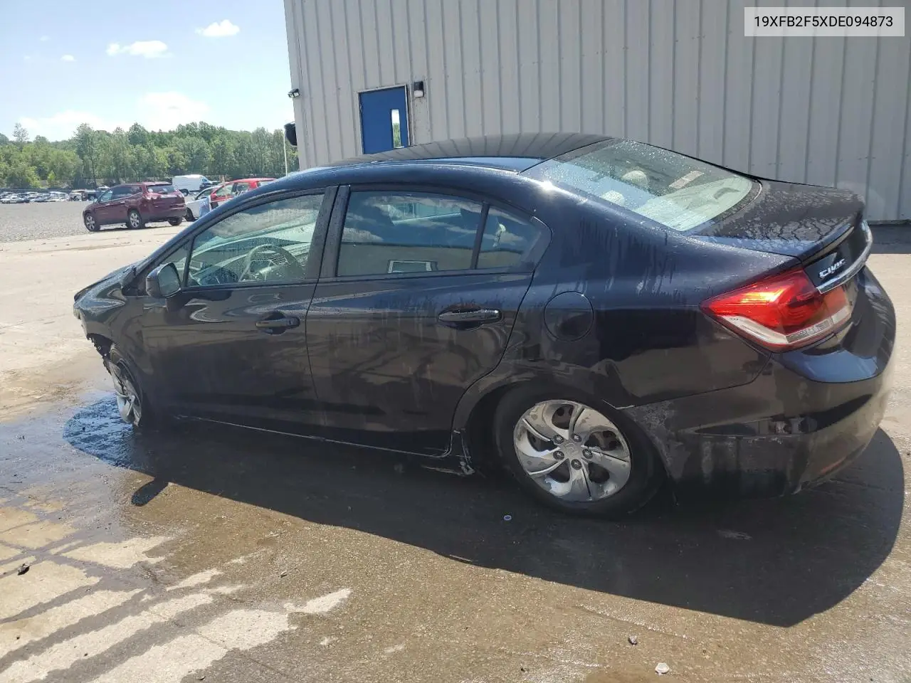 2013 Honda Civic Lx VIN: 19XFB2F5XDE094873 Lot: 62311455