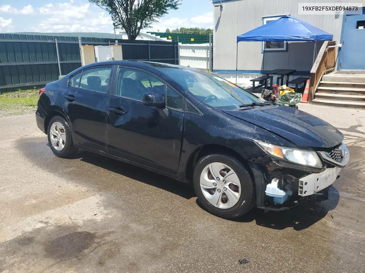 2013 Honda Civic Lx VIN: 19XFB2F5XDE094873 Lot: 62311455