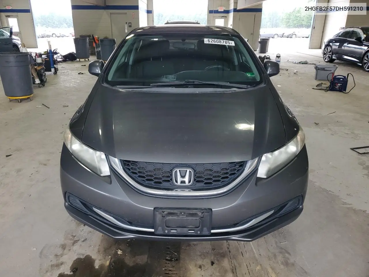 2013 Honda Civic Lx VIN: 2HGFB2F57DH591210 Lot: 62608785