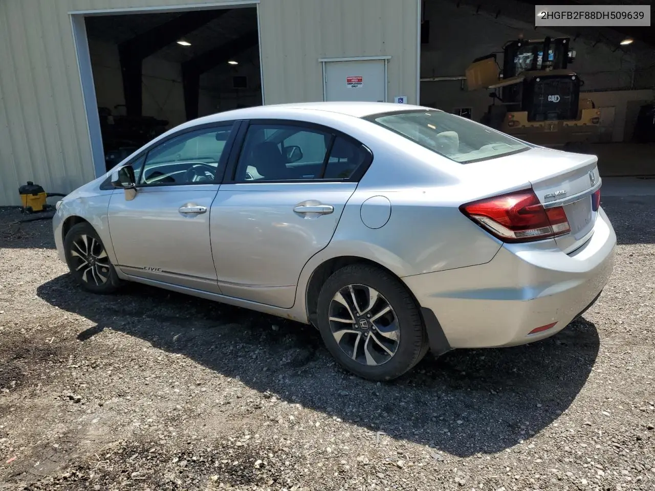 2013 Honda Civic Ex VIN: 2HGFB2F88DH509639 Lot: 62614535