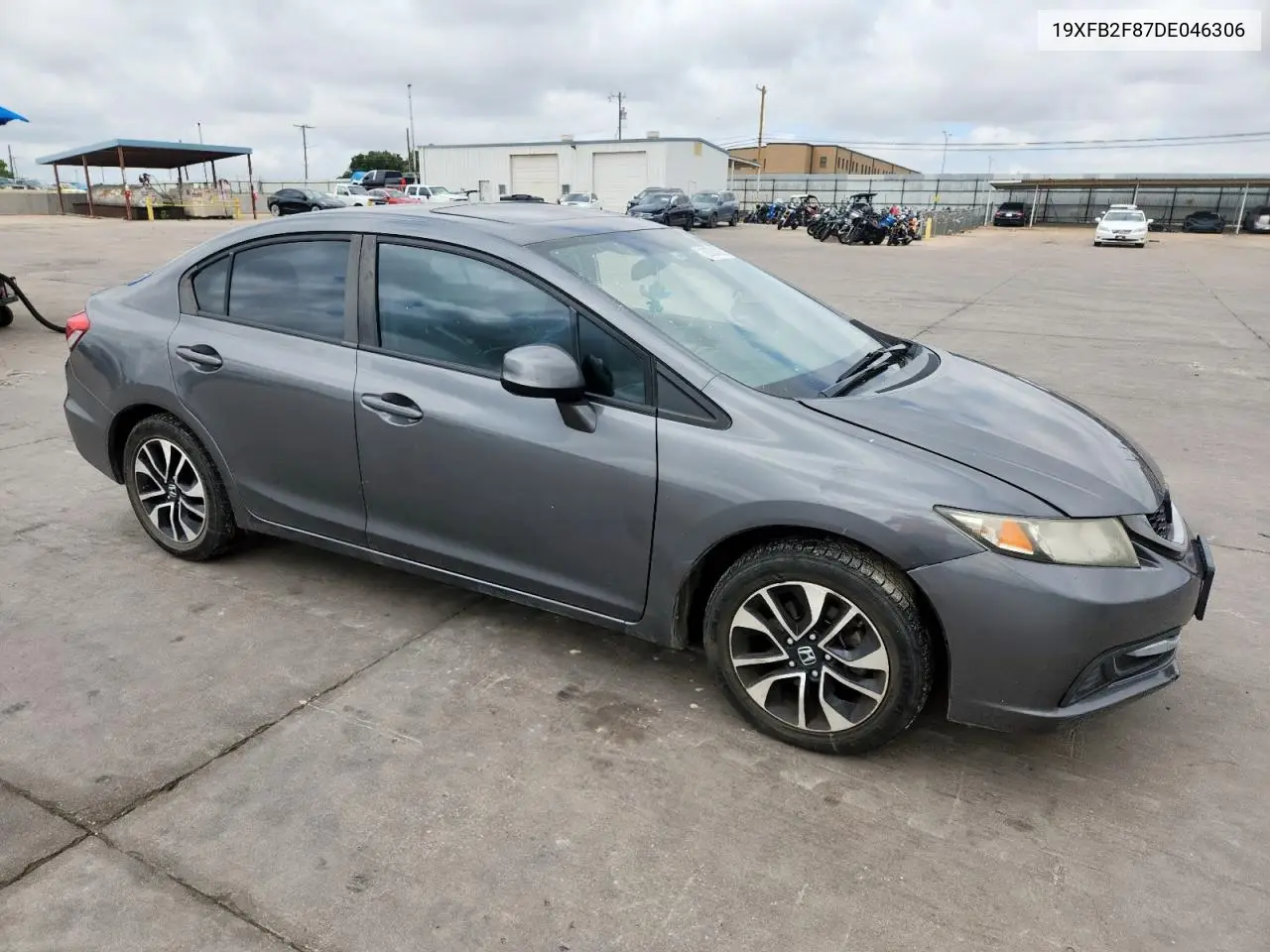 2013 Honda Civic Ex VIN: 19XFB2F87DE046306 Lot: 62704825