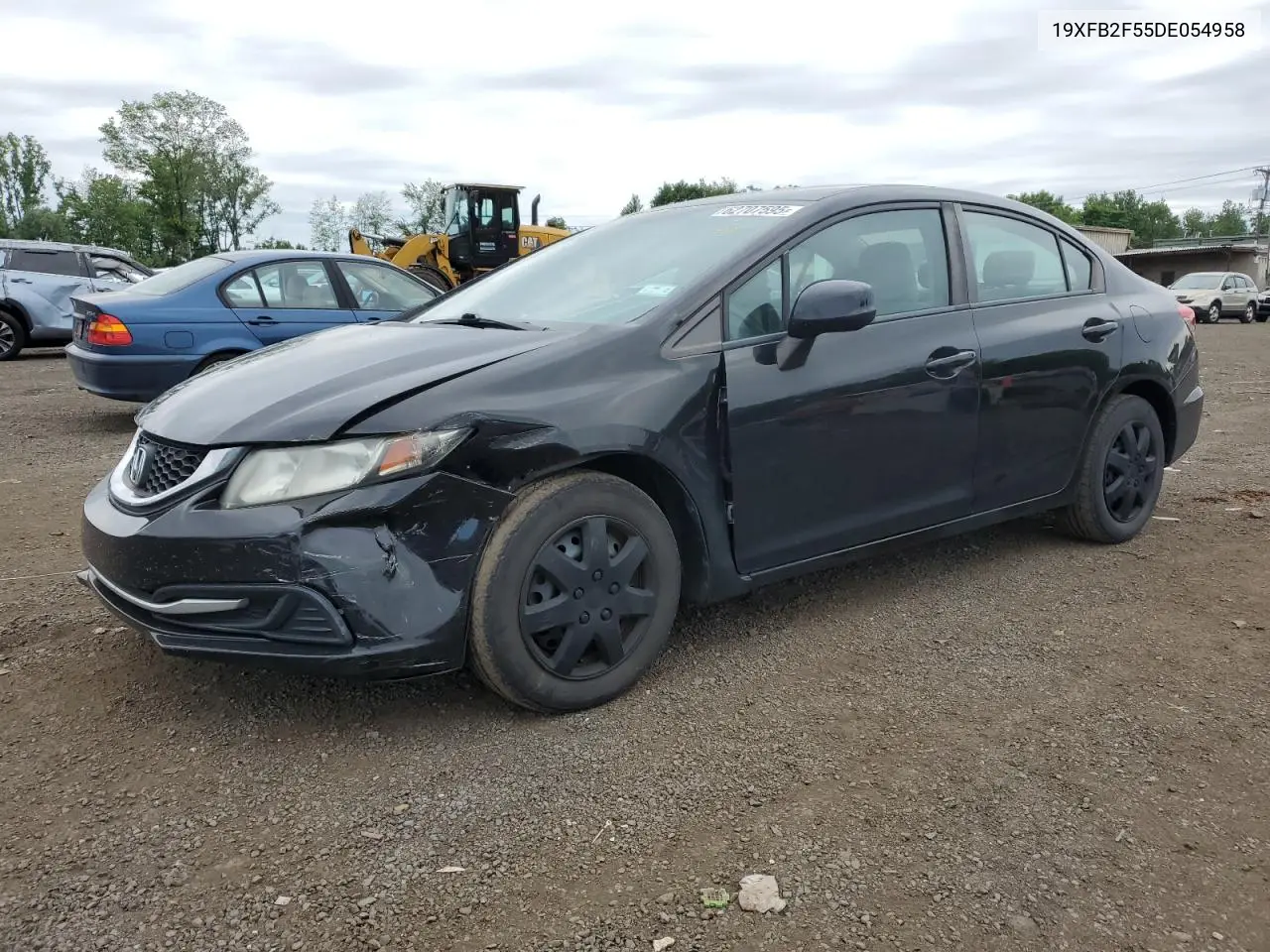 2013 Honda Civic Lx VIN: 19XFB2F55DE054958 Lot: 62707595