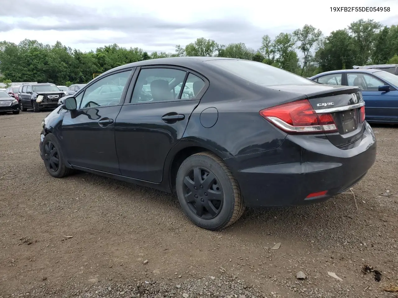 2013 Honda Civic Lx VIN: 19XFB2F55DE054958 Lot: 62707595