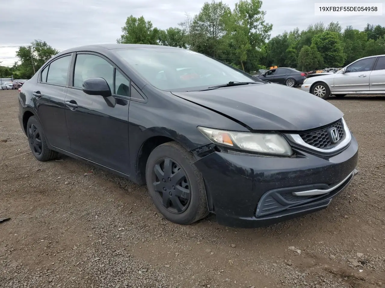 2013 Honda Civic Lx VIN: 19XFB2F55DE054958 Lot: 62707595
