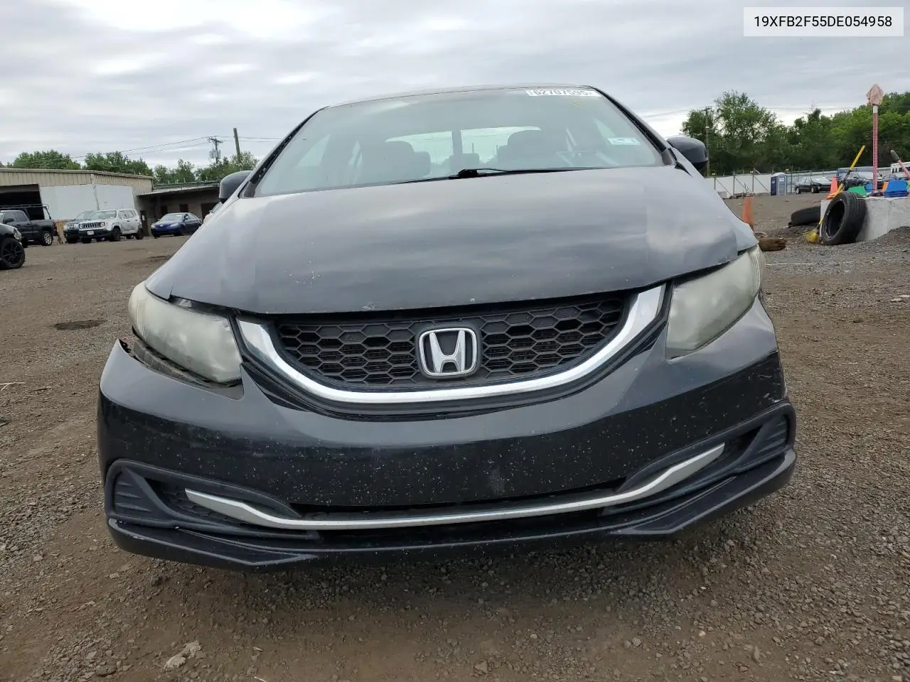 2013 Honda Civic Lx VIN: 19XFB2F55DE054958 Lot: 62707595