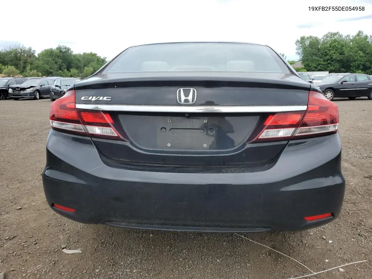 2013 Honda Civic Lx VIN: 19XFB2F55DE054958 Lot: 62707595