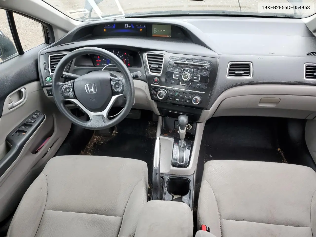2013 Honda Civic Lx VIN: 19XFB2F55DE054958 Lot: 62707595