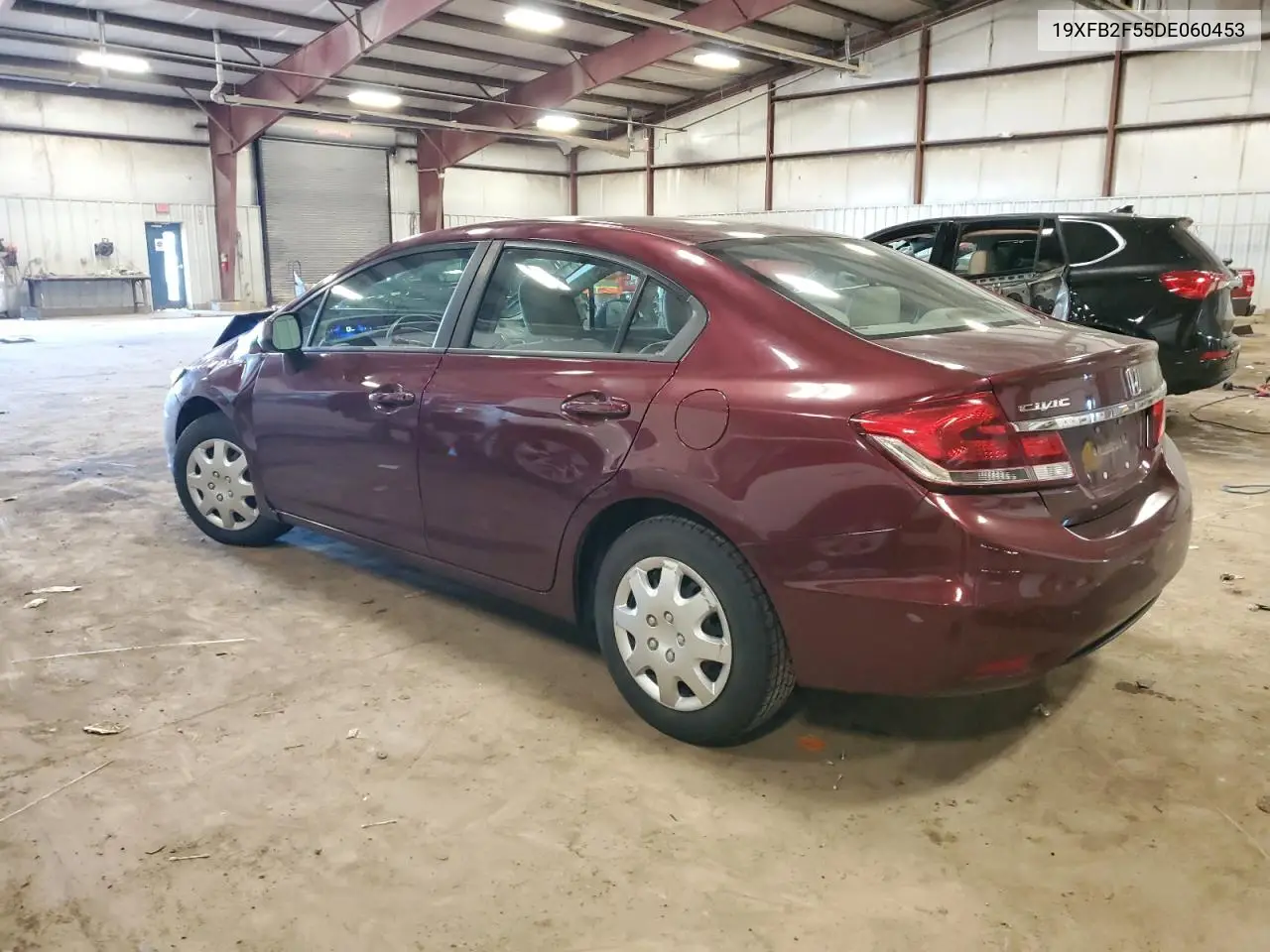 2013 Honda Civic Lx VIN: 19XFB2F55DE060453 Lot: 62894795