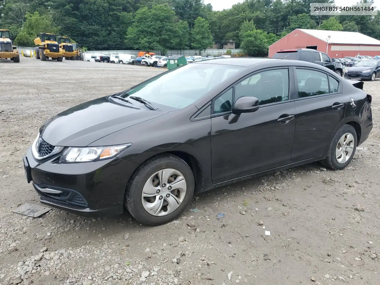 2013 Honda Civic Lx VIN: 2HGFB2F54DH561484 Lot: 63087345