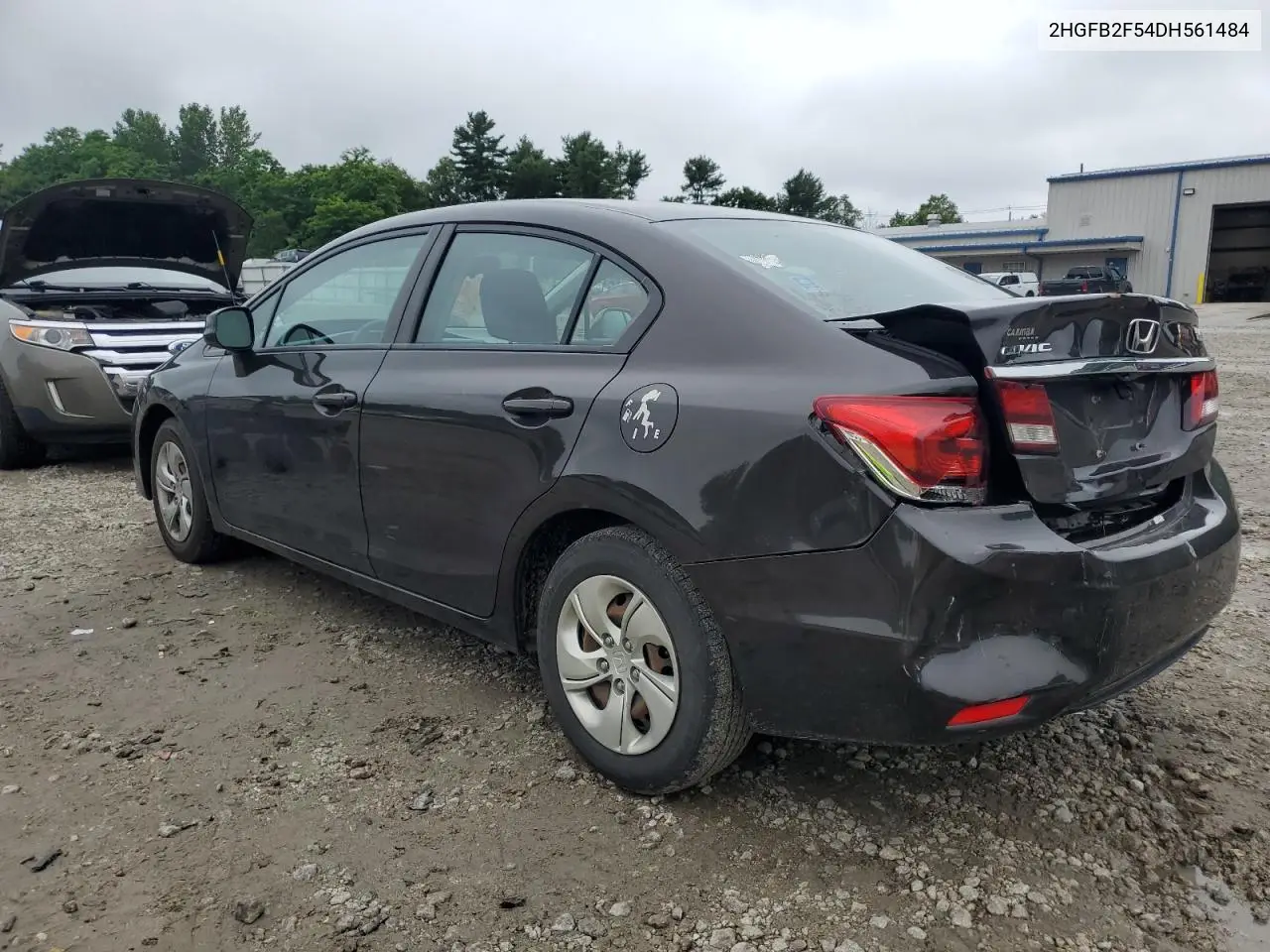 2013 Honda Civic Lx VIN: 2HGFB2F54DH561484 Lot: 63087345
