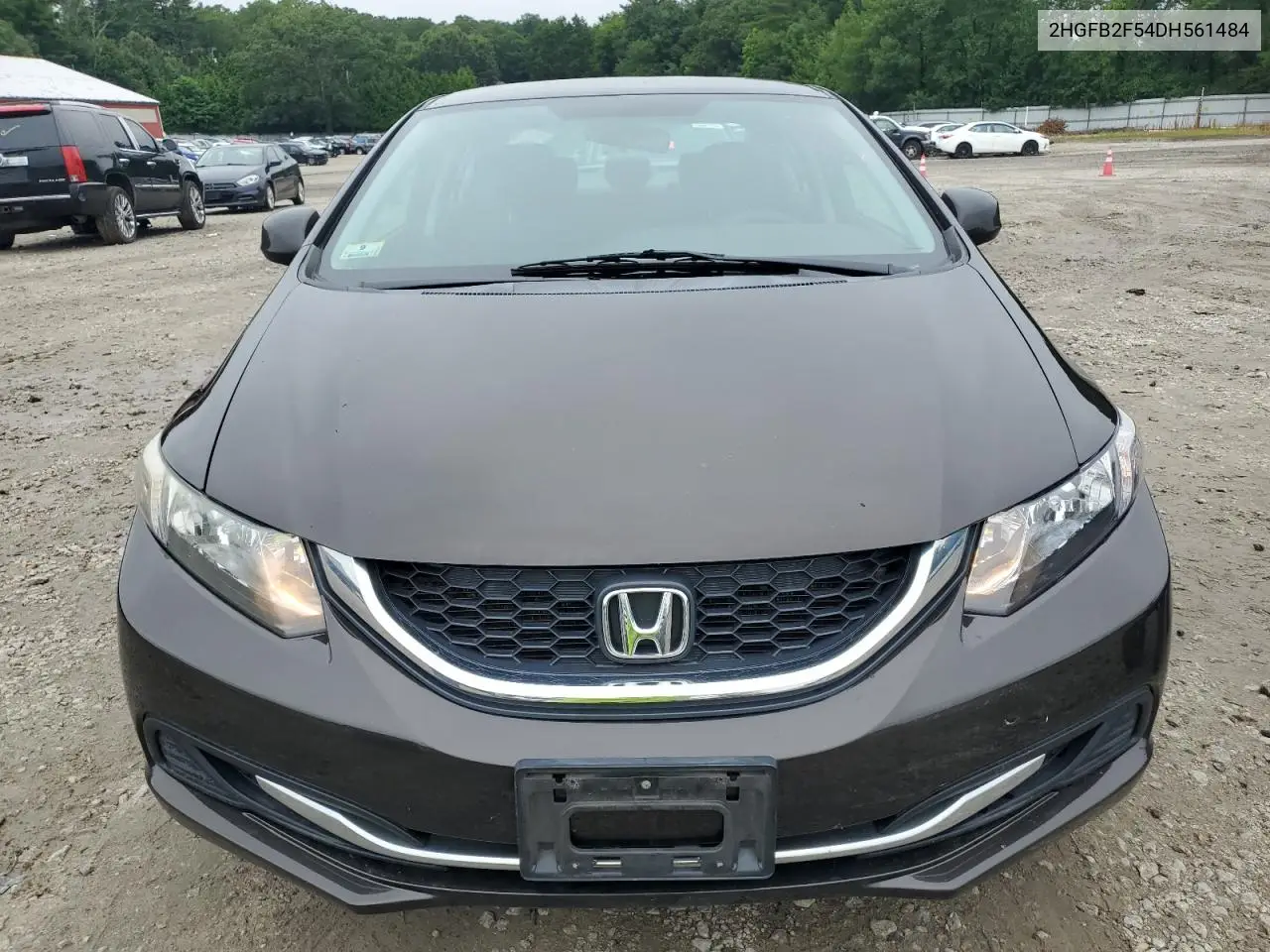 2013 Honda Civic Lx VIN: 2HGFB2F54DH561484 Lot: 63087345