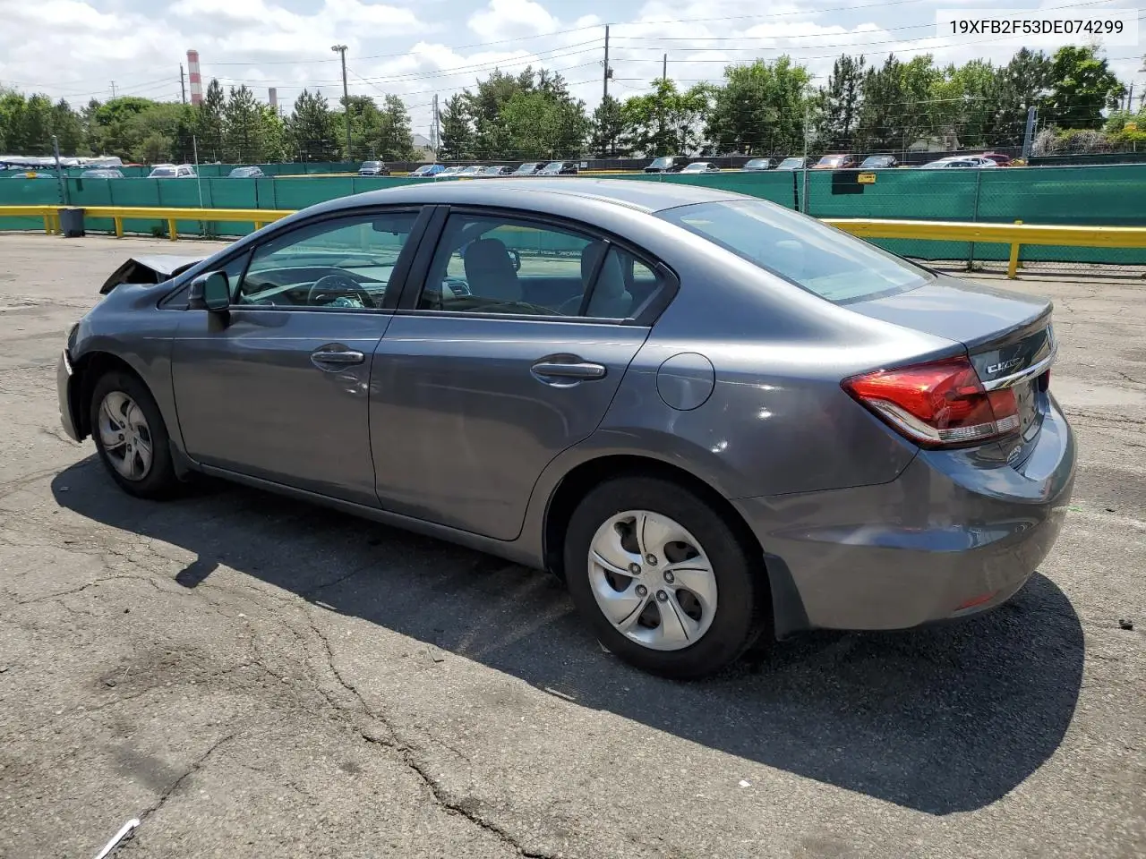 2013 Honda Civic Lx VIN: 19XFB2F53DE074299 Lot: 63095605